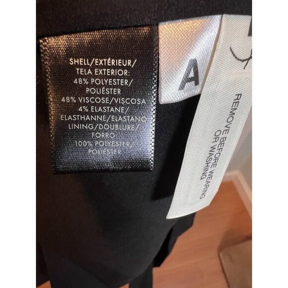 Ann Taylor Tailored Sleeveless Pencil Sheath Dress Sz 10 Chocolate Brown V-Neck - Picture 6 of 6